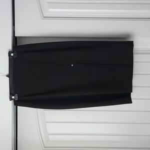 Black pencil skirt
